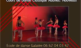 Galatée - Cours de danse Classique ADULTES  : Nouveau !