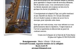 Gwenael Foucaud - Cours d'orgue