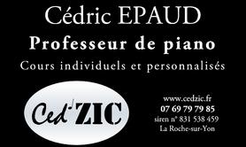 CEDRIC EPAUD - Cours de piano individuels et personnalisés