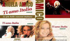 Angela AMICO - Concert et Comédie - Thème : chansons ITALIENNES