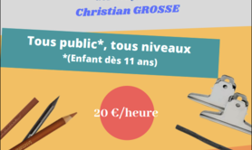 Christian GROSSE - Cours particuliers de Dessin