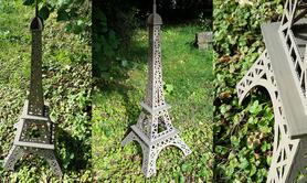 Tour Eiffel en carton - 160 € - H 115 cm