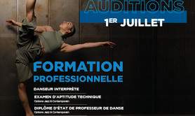 Centre Chorégraphique James Carlès - Audition Formation Professionnelle