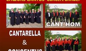 Concert annuel Choeurs Cantus