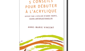 Anne Marie VINCENT - E Book offert  5 Conseils pour débuter à l'acrylique
