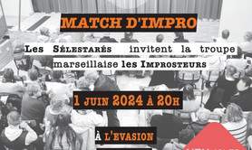 Match d'improvisation - Les Sélestarés / Les Improsteurs