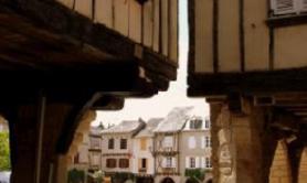 Bastide royale de Sauveterre de Rouergue l'un des plus beaux villages de France