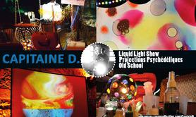 Capitaine D. - Performance live projections Liquid Light Show