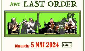 Concert de musique Irlandaise avec le groupe: Last Order