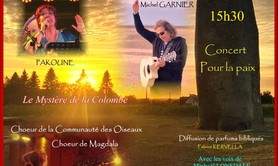 Concert pour la paix de Michel Garnier et pakoune