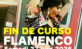 Spectacle des élèves de Flamenco en France : fin de curso