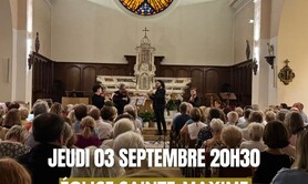 Concert à Sainte-Maxime : Ravel, Bach, Vivaldi, Cantemir