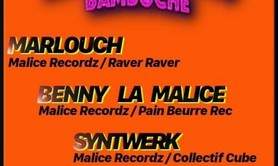 soirée Techno Malice Recordz All night long Bamboche