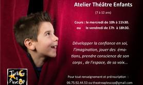 Théâtre à Plescop - Atelier théâtre pour enfants 
