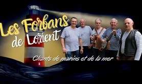 Les Forbans de Lorient - Groupe de 5 chanteurs et musiciens - chants de marins