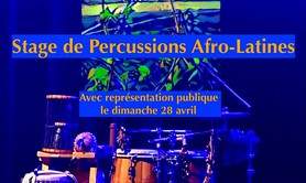 Stage de percussions afro latines