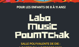 Asso La Graine Vagabonde, ESCDD  - Labo Music Poumtchak Enfants 8 à  11 ans