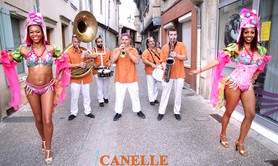 fanfare  CANELLE - musique du monde en musique latine déambulatoire et festive 