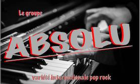 le groupe A.B.S.O.L.U - variété pop rock internationale
