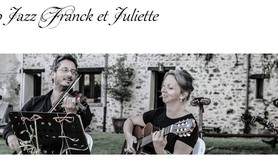 Duo jazz Franck et Juliette - Duo jazz violon guitare acoustique