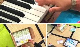 Atelier Eveil Musical P'Ty Mousses - éveil et initiation musicale piano; interventions structures