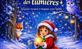 Noël dans la forêt des lumières
