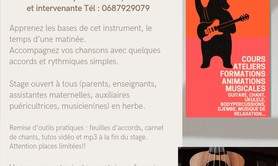 Véronique Batailleur  - Initiation au ukulele 