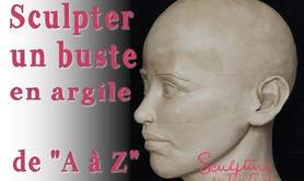 Muriel Leobet  - Sculpter un buste en argile de A à Z - Formation en ligne