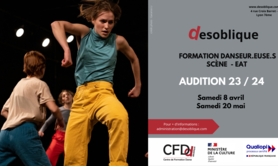 Centre de formation professionel  - Ouverture des auditions Formation Danseurs 2023, 2024