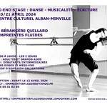 Stage week end danse musicalité-écriture 
