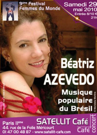 Beatriz Azevedo dans le cadre du festival des femmes du monde