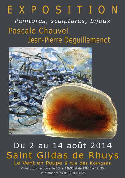 Peintures, sculptures,bijoux Pascale Chauvel et Jean-Pierre Deguillemenot