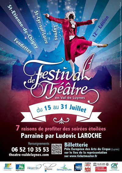 12ème Festival de Théâtre en Val de Luynes : ALIENOR EXAGERE