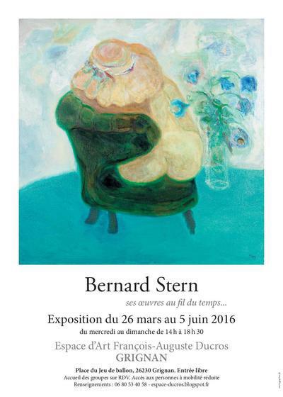 Exposition "Bernard Stern, ses oeuves au fil du temps..."