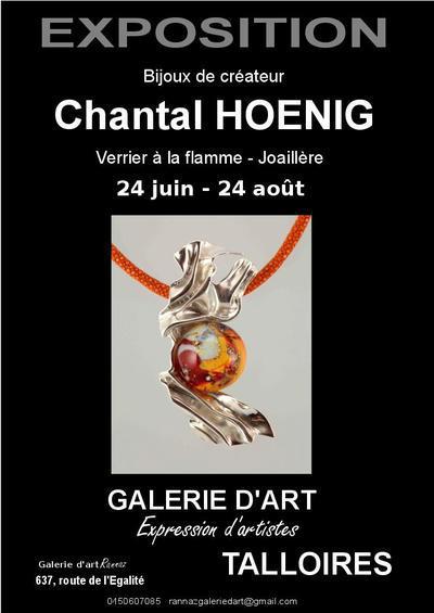 Chantal Hoenig Verrier à la flamme, joaillerie.