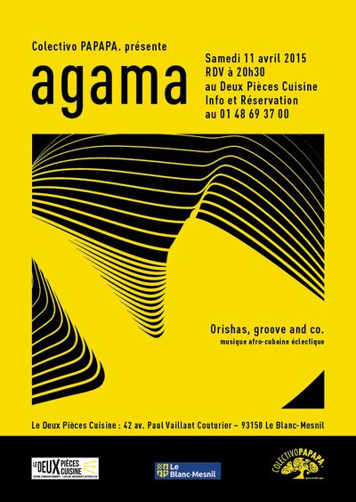 Concert AGAMA - Orishas, groove and co.