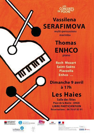 Concert de Poche : Thomas ENHCO et Vassilena SERAFIMOVA 