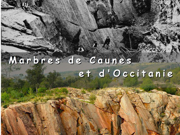 Exposition Marbre de Caunes Minervois et d'Occitanie