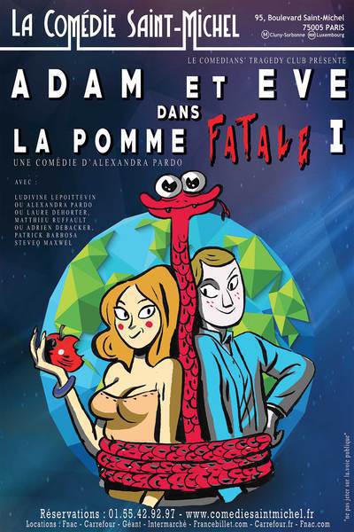 Adam et Eve revisité à la Comédie Saint Michel