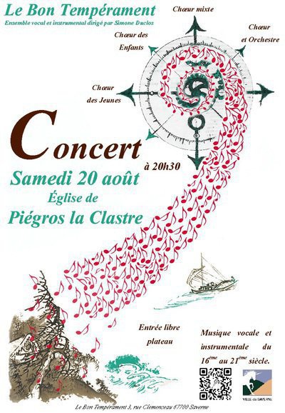 Concert Chorale Le Bon Tempérament