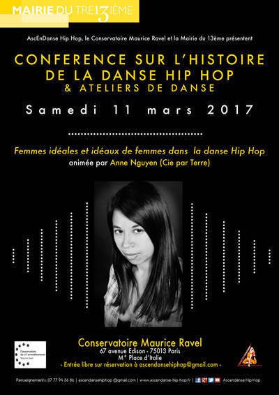 Conférence - Femmes idéales et idéaux de femmes dans la danse Hip Hop 