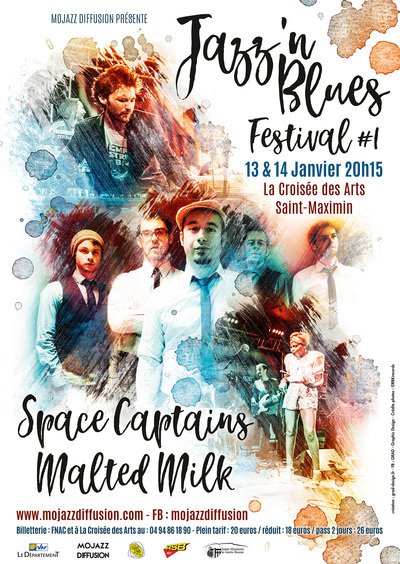 JAZZ'N BLUES Festival - Malted Milk & Space Captains