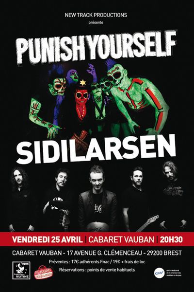 Sidilarsen + Punish Yourself en concert à Brest