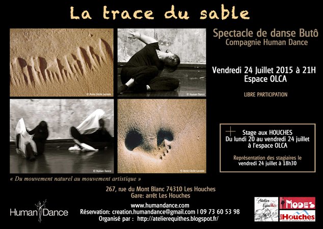 Stage de Danse Butô et Spectacle "La Trace du Sable"