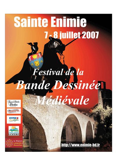 Festival de la Bande Déssinée Médiévale de Sainte Enimie