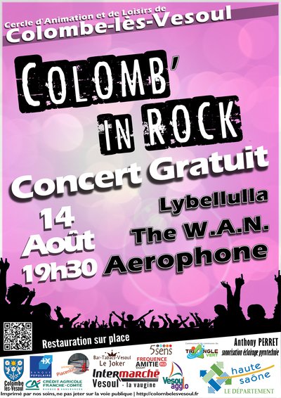 Colomb'in Rock 2015 - Lybellulla | The W.A.N | Aérophone (You touff)