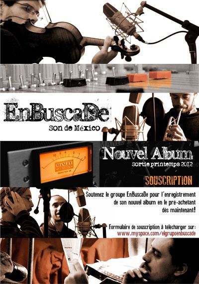 EnBuscaDe "Nouvel Album 2012" **SOUSCRIPTION**