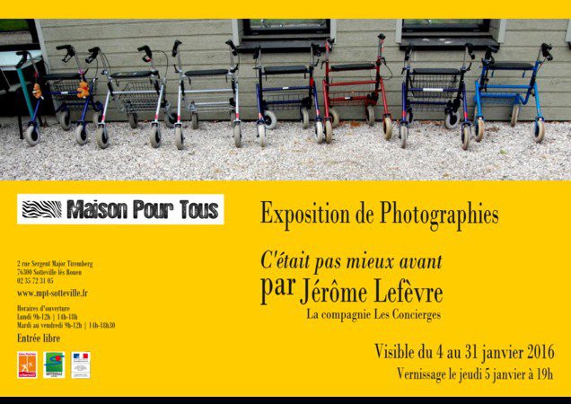 Exposition de photographies, Jérôme Lefèvre "C'était pas mieux avant"