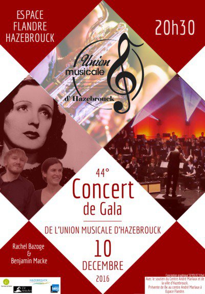 44ème Concert de Gala - Union Musicale Hazebrouck