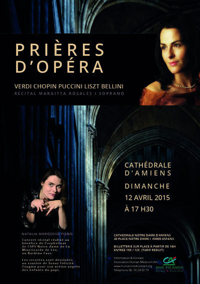 Prières d’Opéra I Cathédrale d'Amiens I Margitta Rosales & Natalia Morozova 